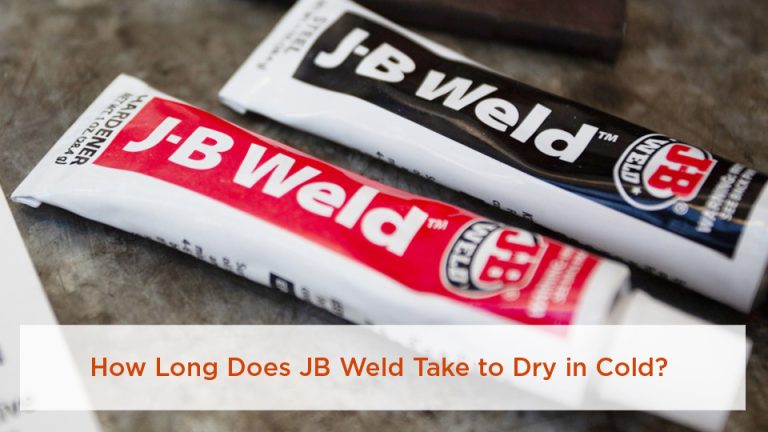 How Long Does JB Weld Take to Dry in Cold?