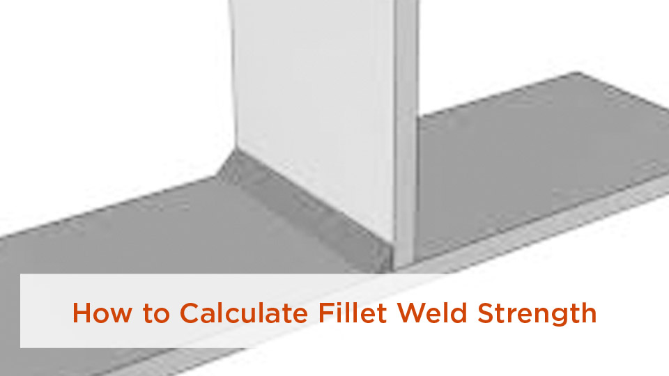 Annotated diagram showing fillet weld legs, effective throat (0.707×leg), and load directions used in code-based strength checks