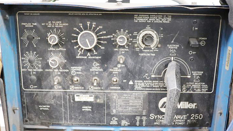 Miller TIG Welder Settings for Stainless Steel