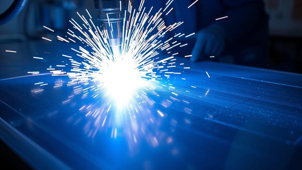 achieving clean cut edges