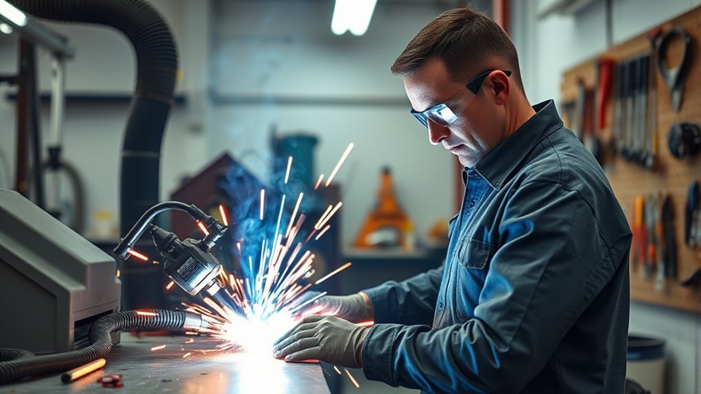 clean organized safe workspace