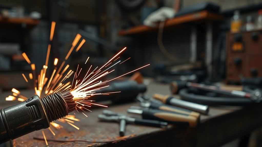 cutting torch cable maintenance