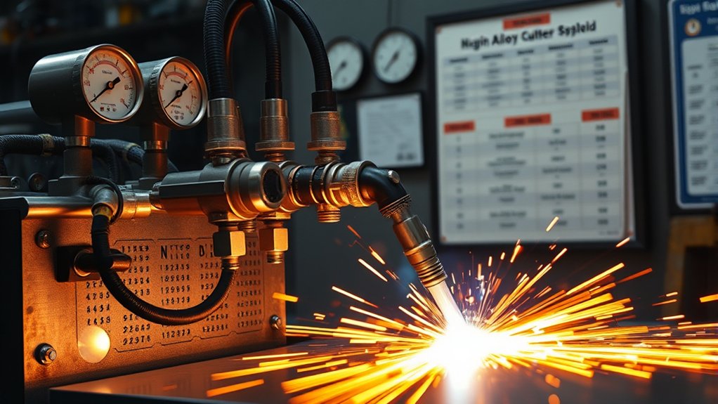 gas selection for cutting