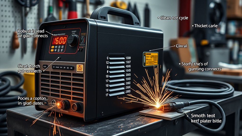key features for plasma cutters