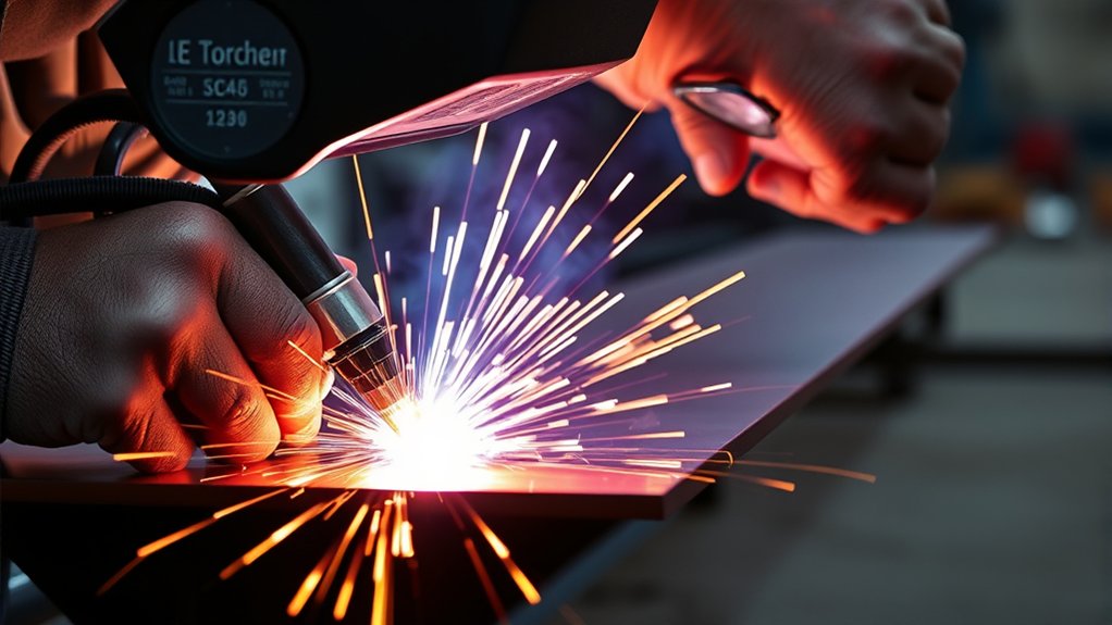 minimize torch vibration effectively