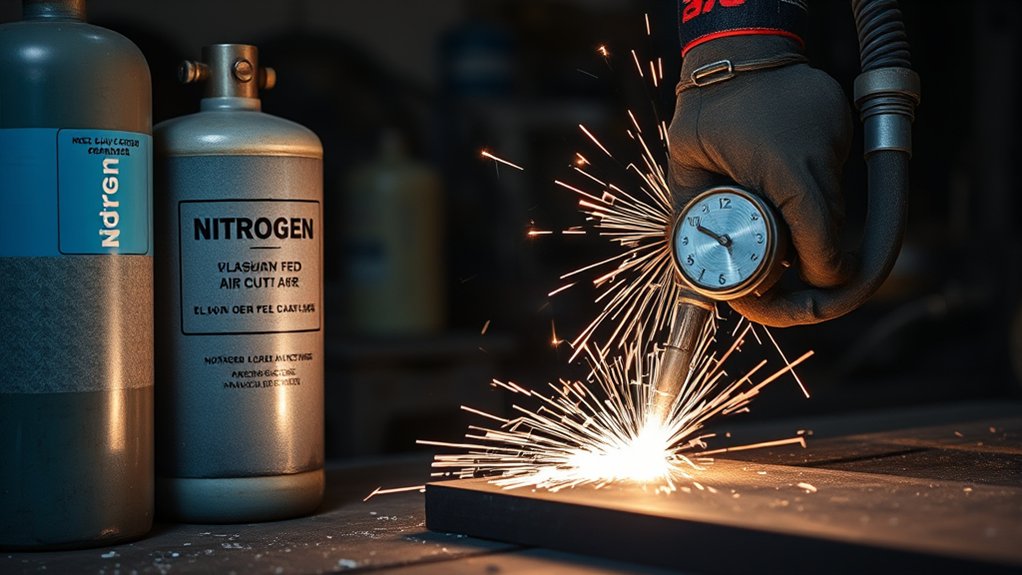 nitrogen for precision cutting