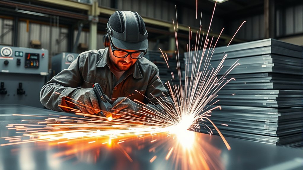 optimal settings for aluminum