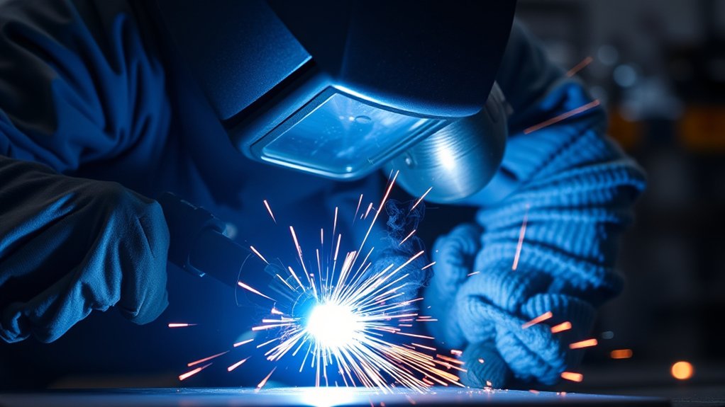 plasma arc welding operation