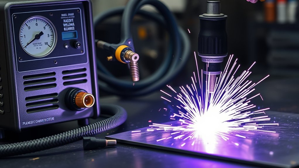 Plasma cutting air requirements diagram