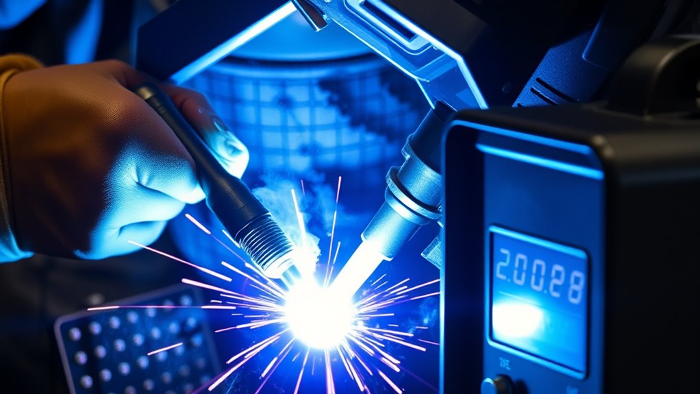 precision plasma arc setup