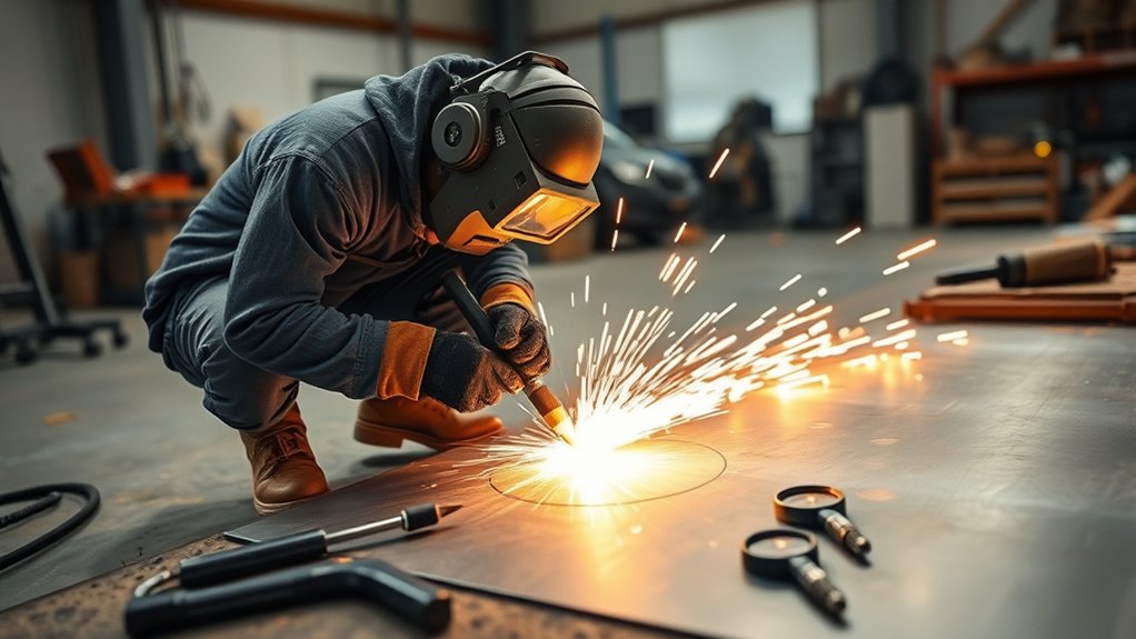 precision plasma cutting adjustments