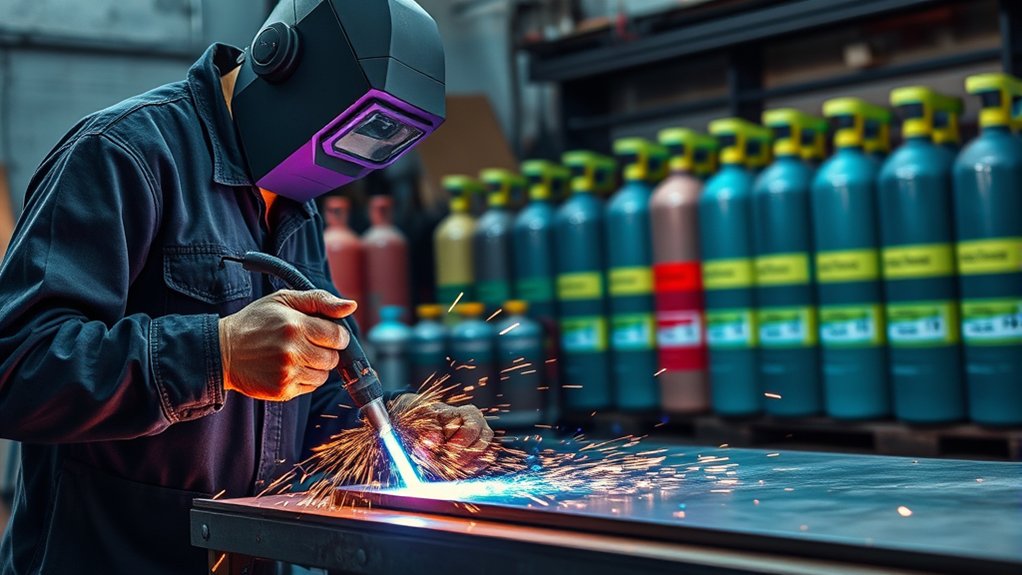 selecting optimal cutting gas