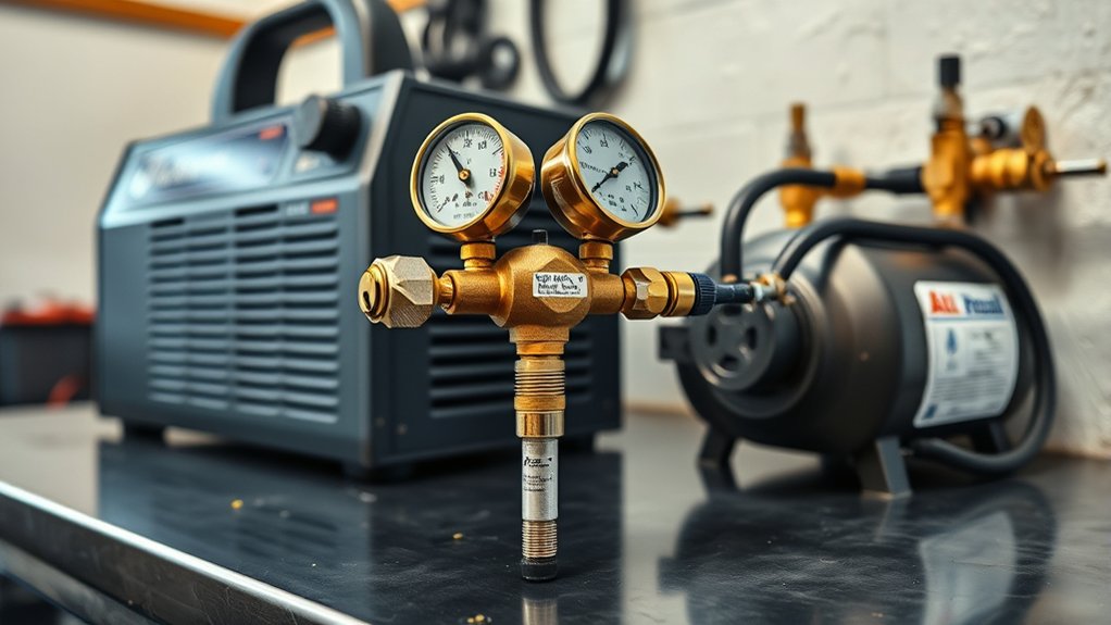 stable flow and pressure