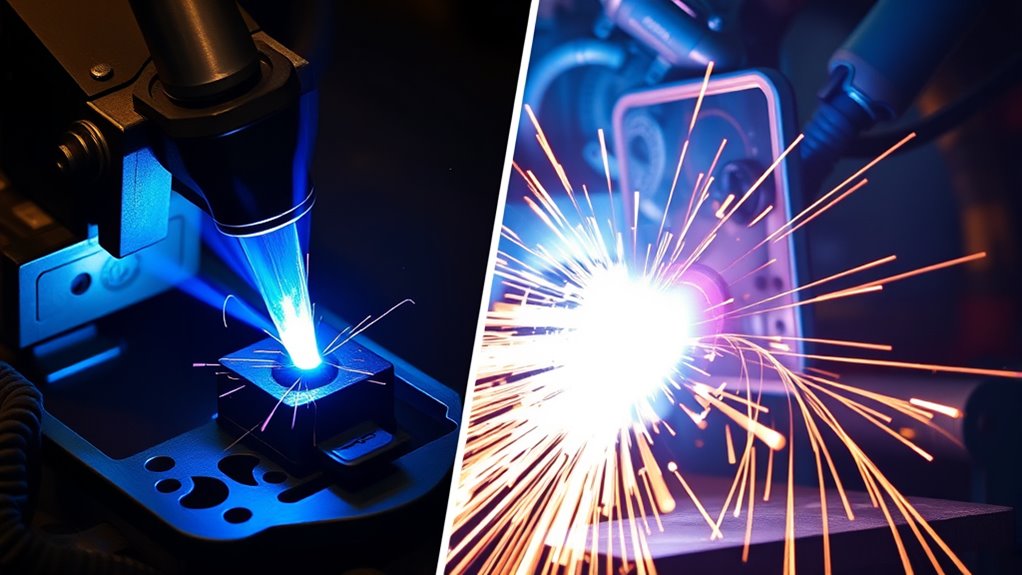welding process parameter comparison