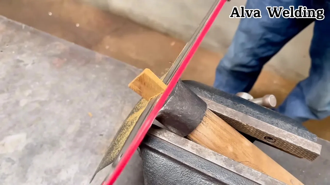 welding spacer and gap gauge placed between two plates