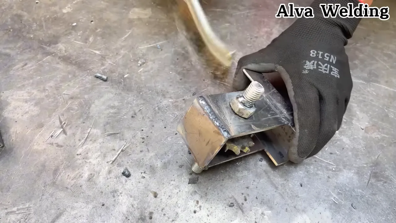 Tool guiding a drill while the operator calls out increments