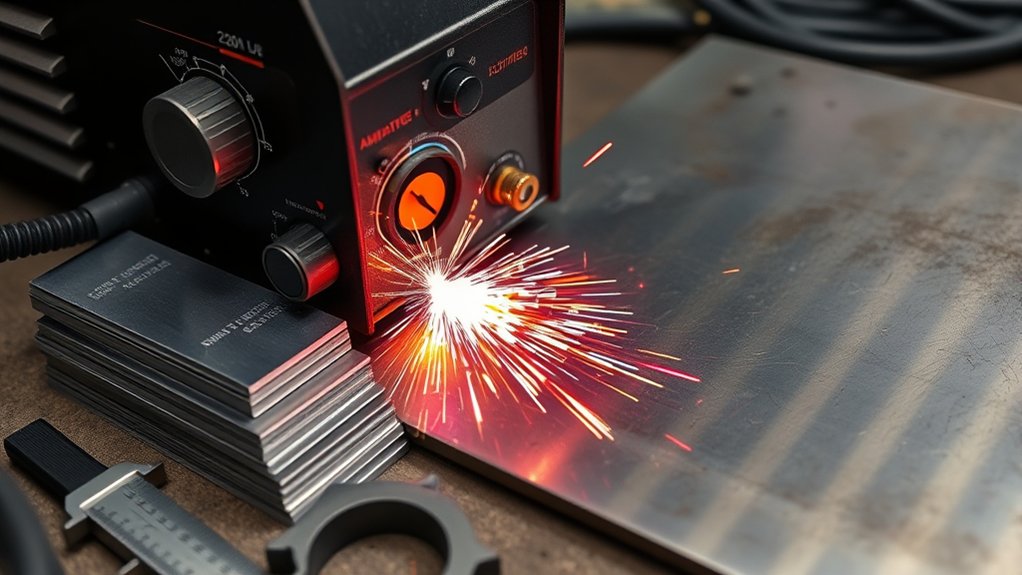 amperage guidelines for cutting