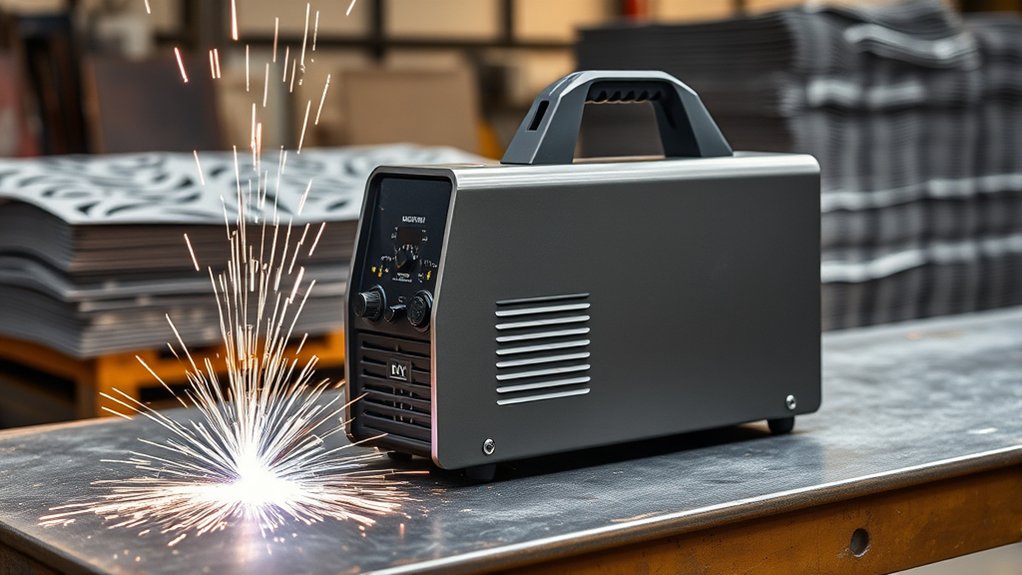 Compact plasma cutter shown as a budget-friendly option