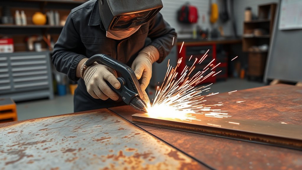 clean surface ensures precision