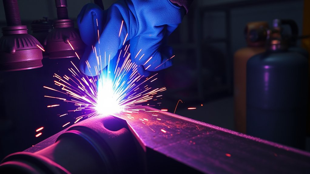 controlling arc temperature variables