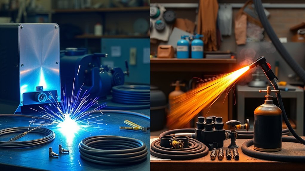 cost comparison plasma vs oxy acetylene