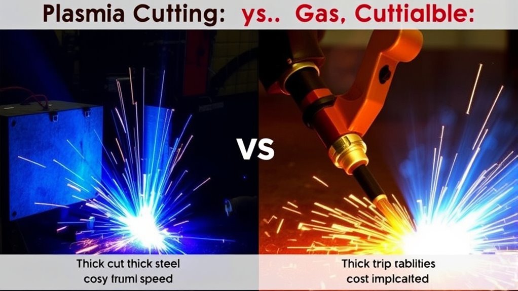 cutting method comparison analysis