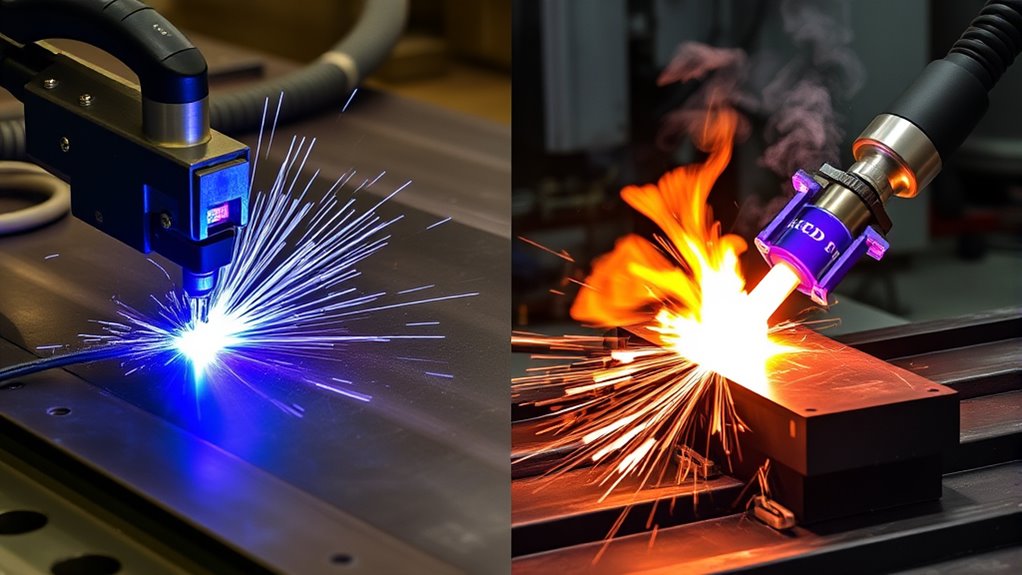 cutting method thickness comparison
