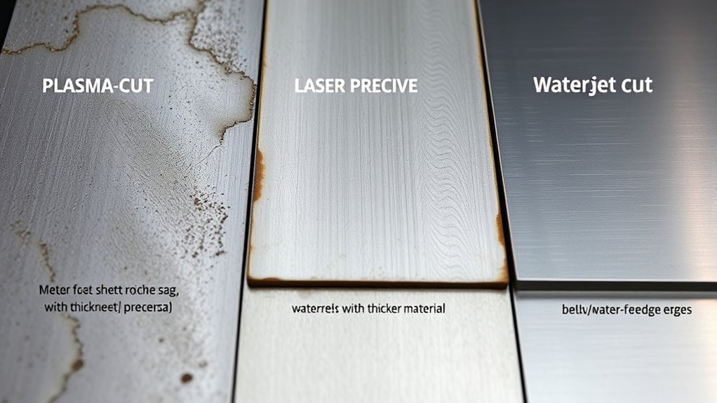 cutting methods comparison overview