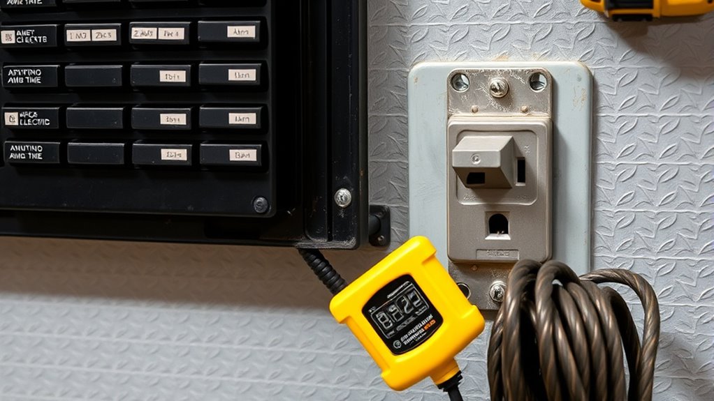 dedicated outlets and breakers