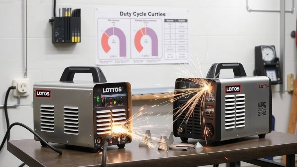duty cycle enhances cutting efficiency