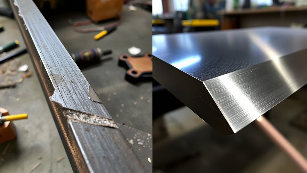 edge smoothness and quality