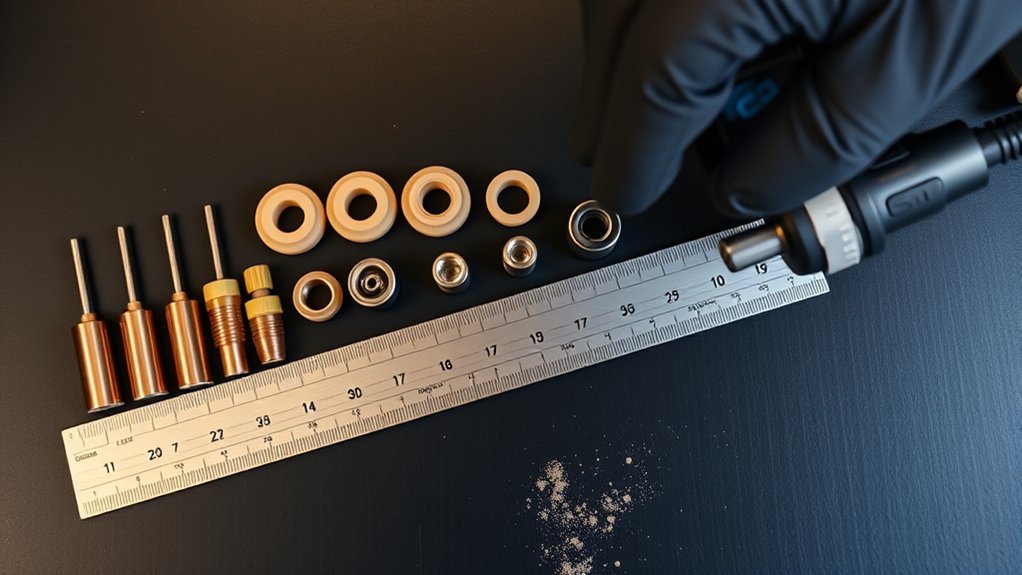 electrode and swirl ring maintenance