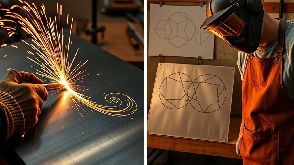 freehand creativity meets precision