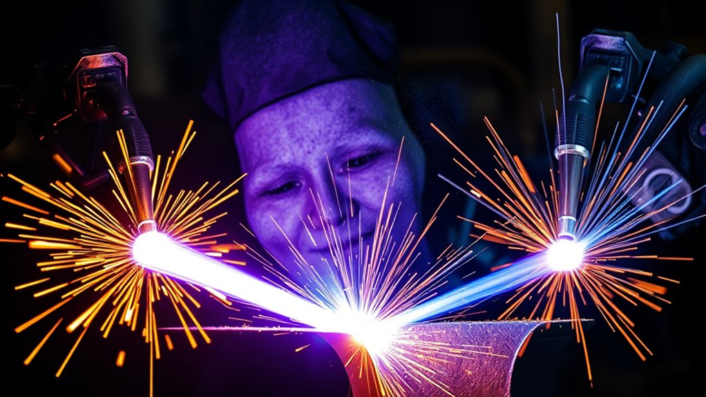 gas selection influences cutting temperature