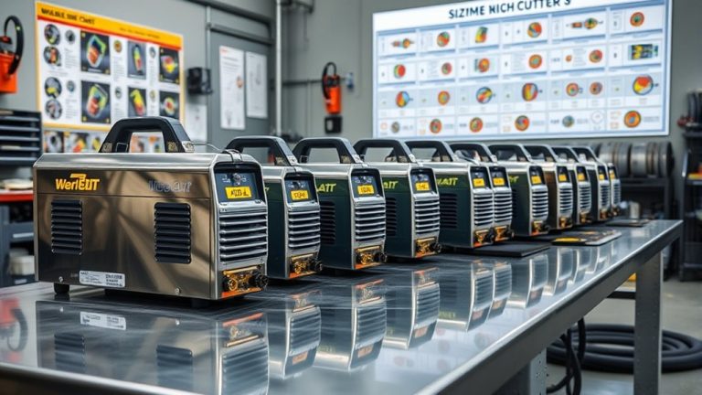 generator size for cutters