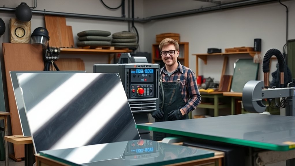 glass safety precautions emphasized