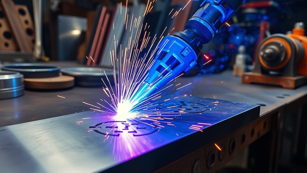 high temperature plasma cutting precision