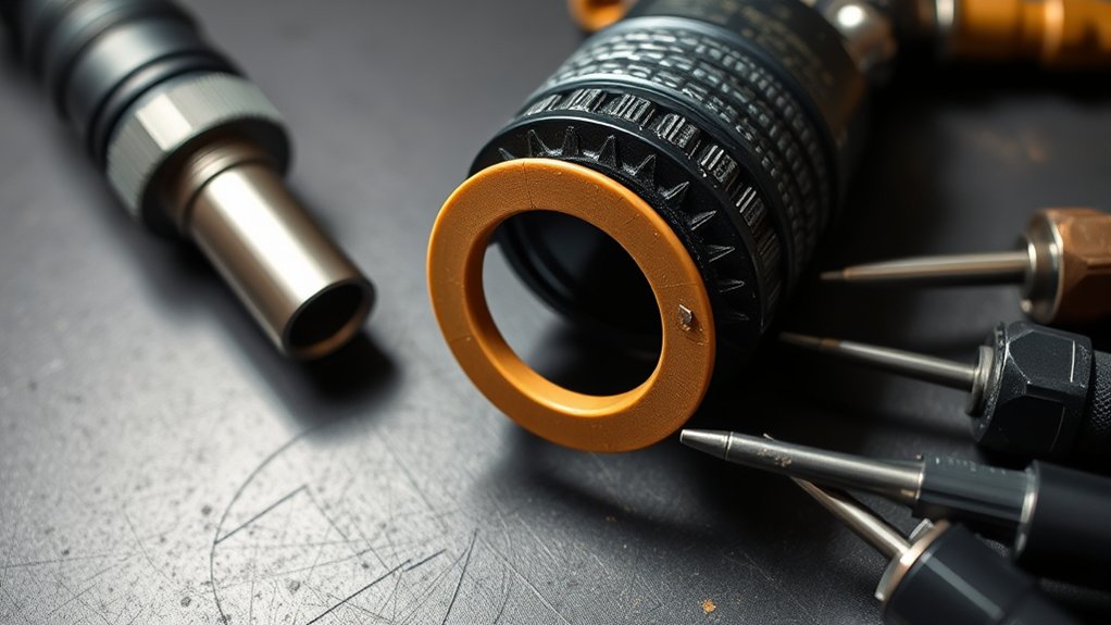 inspect swirl ring integrity