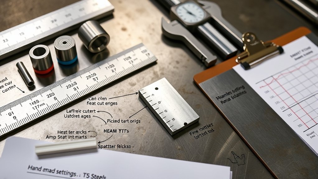 kerf compensation ensures accuracy