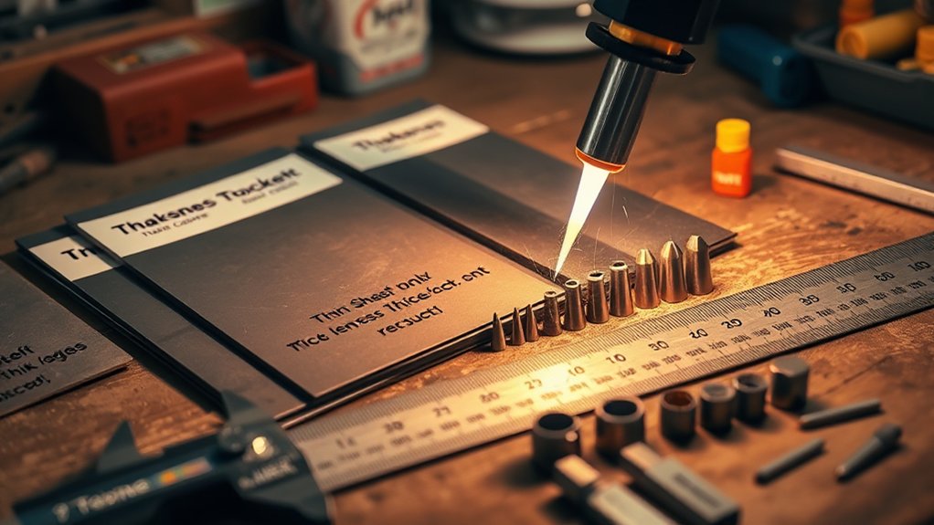 kerf control and consumable selection