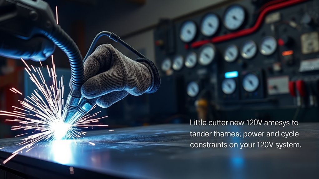 manage plasma cutter duty cycle