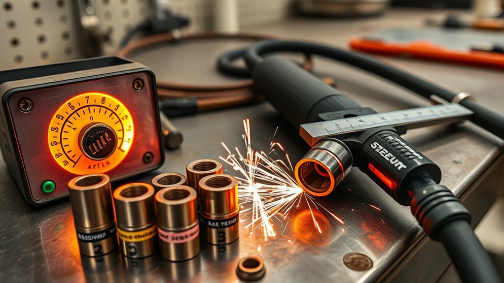 match amperage to nozzle