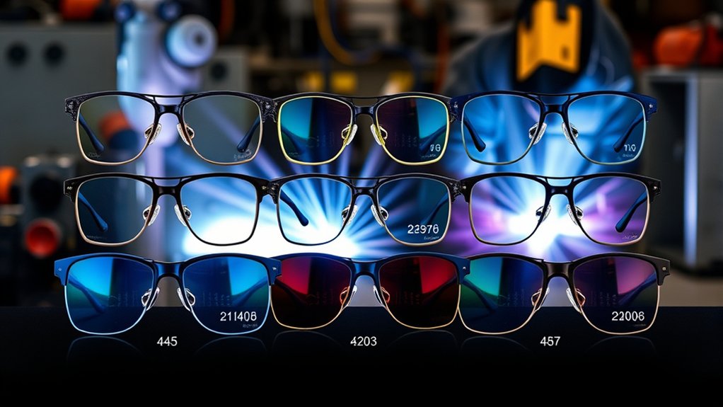 optimal lens shade selection