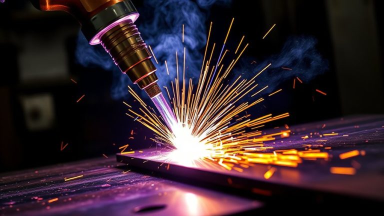 plasma cutter arc temperature