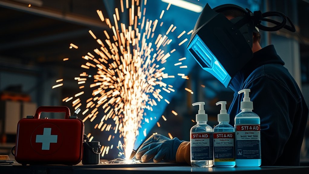 plasma cutter burn treatments