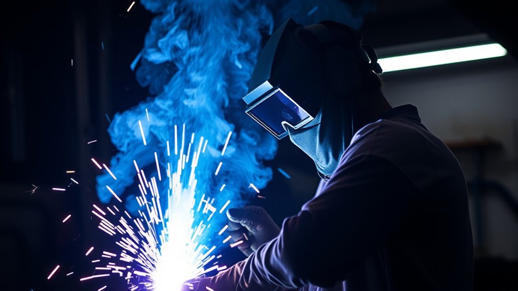 plasma cutter flash burn risks
