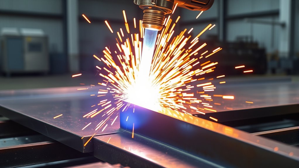 plasma cutting for thicker materials