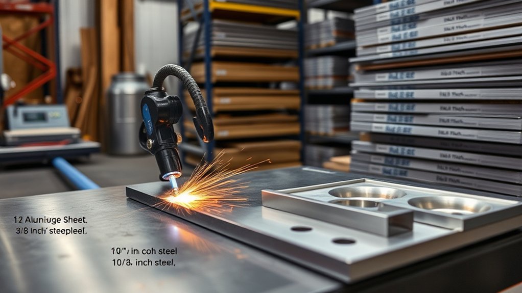 plasma cutting metal thickness guidelines