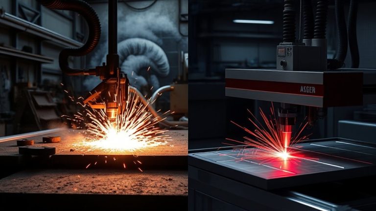 plasma vs laser cutting comparison