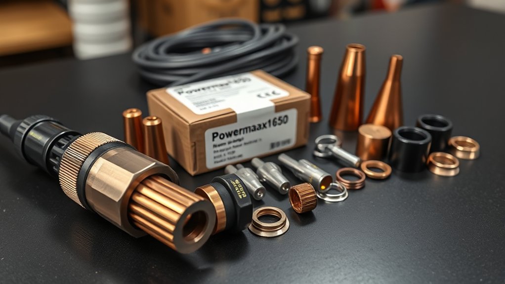 powermax1650 torch components essentials